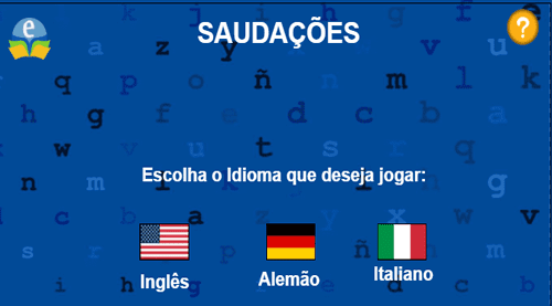 Imagem do jogo: Idiomas - Saudações (inglês, alemão, italiano)
