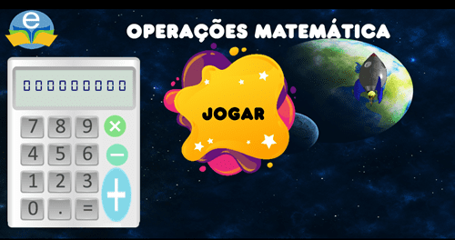 Imagem do jogo: Operações matemáticas - foguete